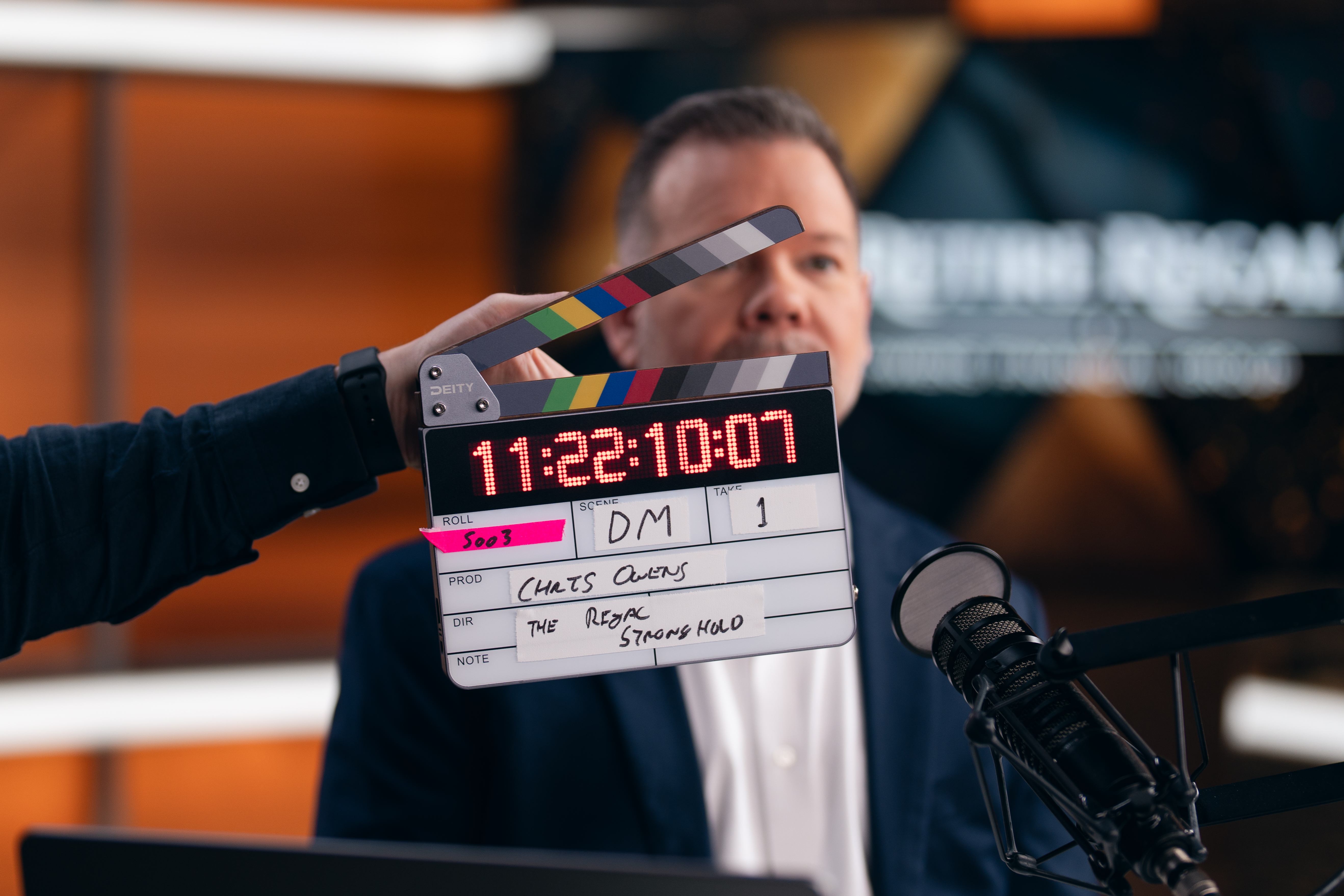 Production clapboard — The REGAL Stronghold